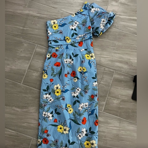 Hunter Bell Margo‎ One Shoulder Dress 4 - Picture 5 of 6